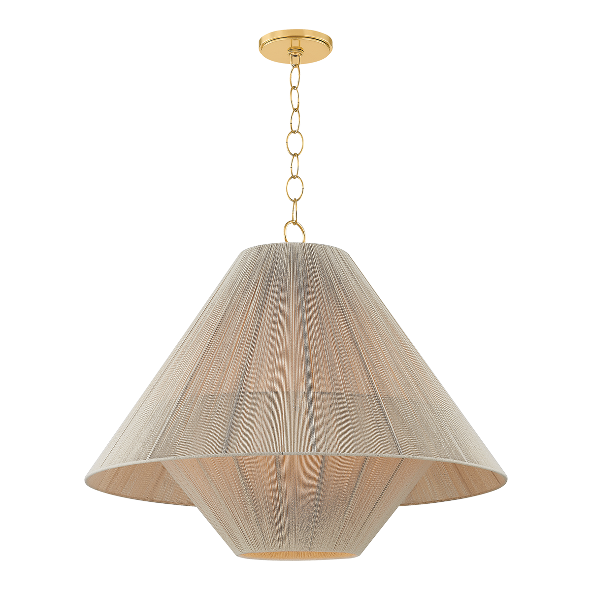 Eleanor Large Pendant - 1-Light - Aged Brass - Mitzi H988701L-AGB