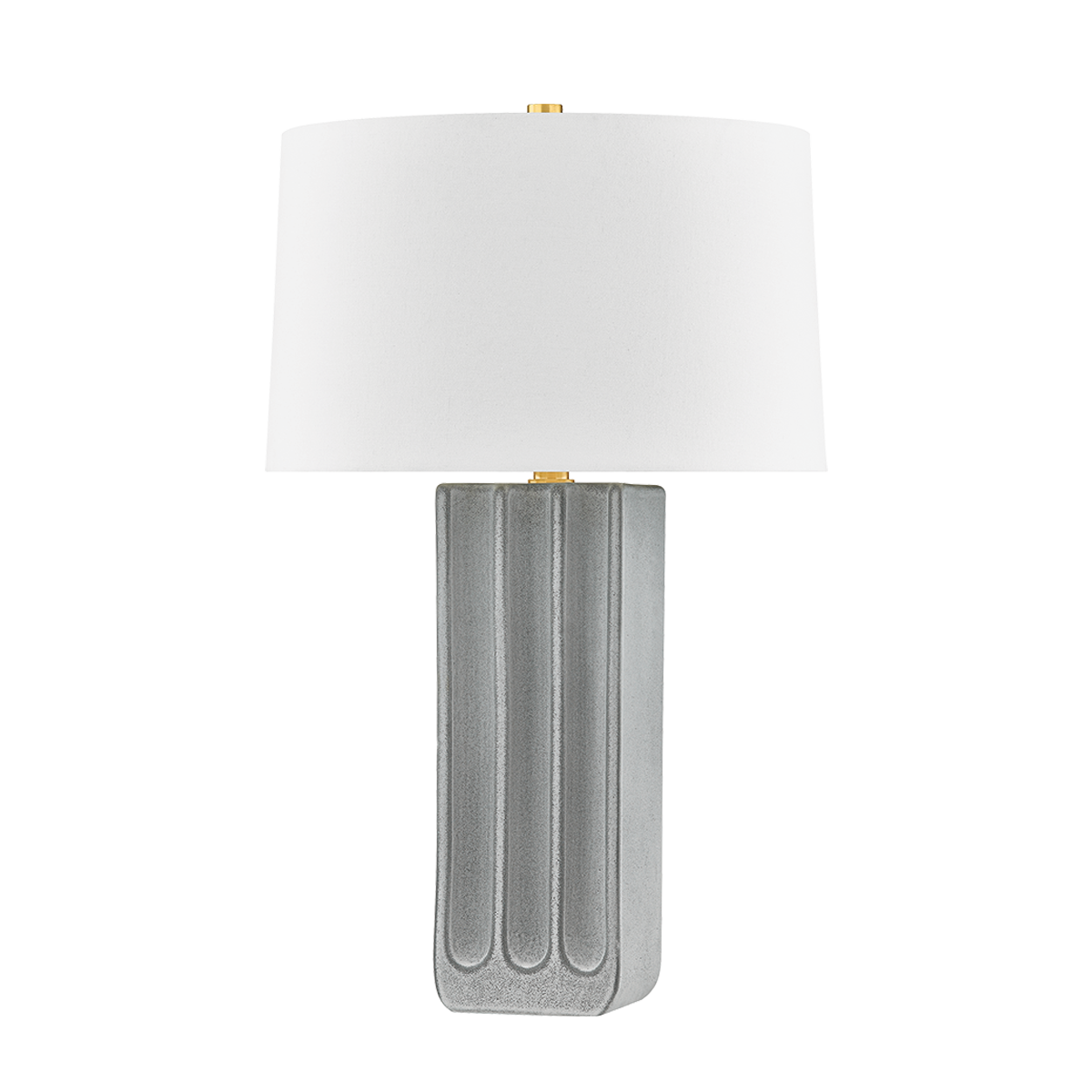 Elmer Table Lamp - Aged Brass/Ceramic Granite by Hudson Valley Lighting