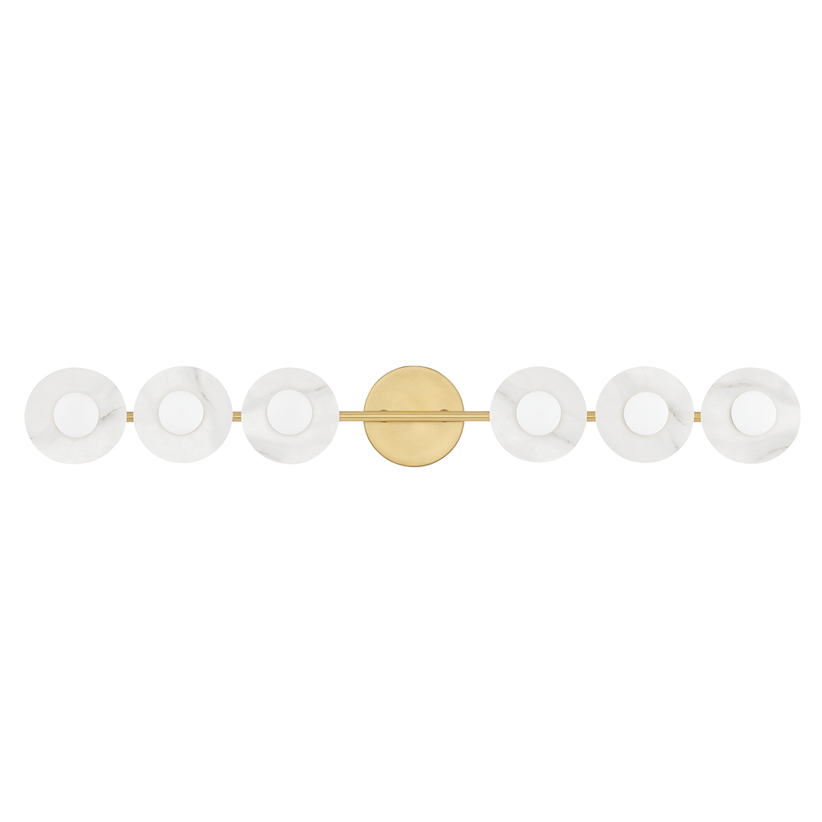 Elmont Vanity Light - Aged Brass by Hudson Valley Lighting