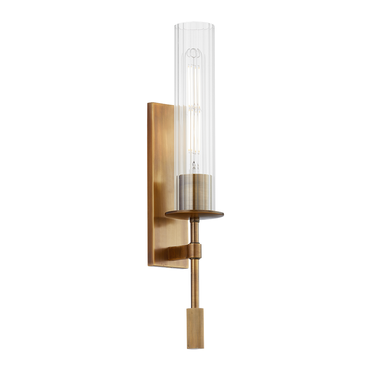 Elton Wall Sconce - 1-Light - Patina Brass - Troy Lighting B1519-PBR