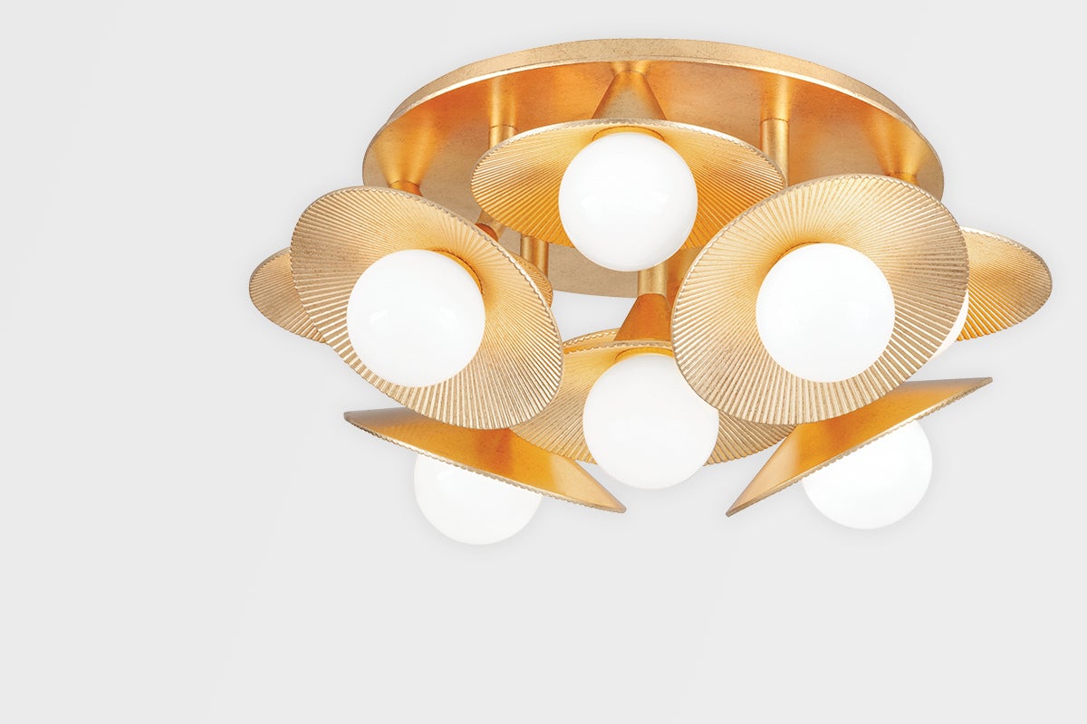 Emerald Semi-Flush Ceiling Light by Corbett Lighting