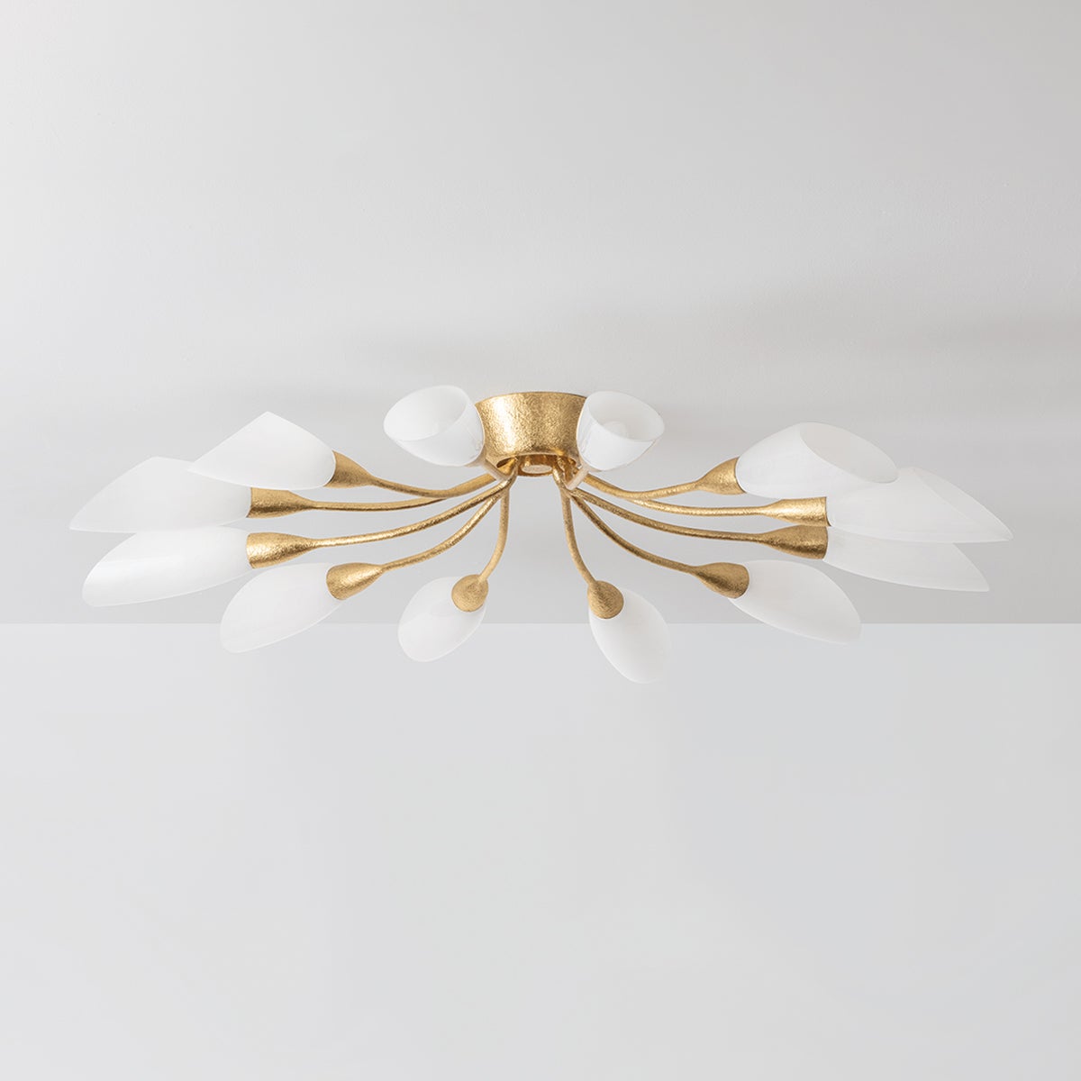 Enfield 12-Light Semi-Flush by Hudson Valley Lighting