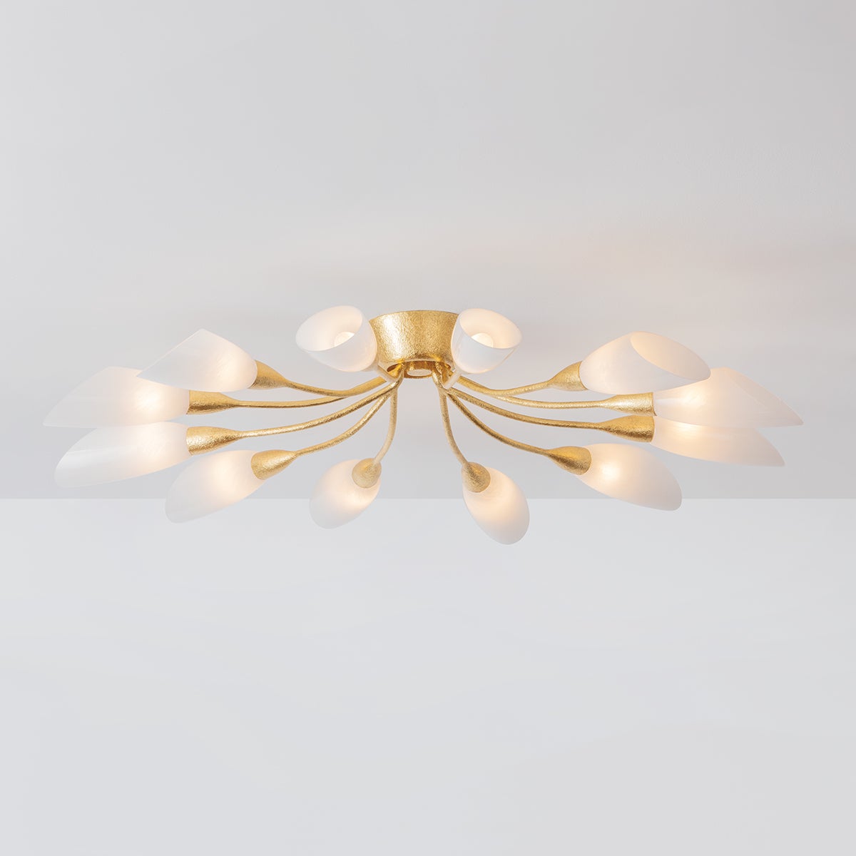 Enfield 12-Light Semi-Flush by Hudson Valley Lighting