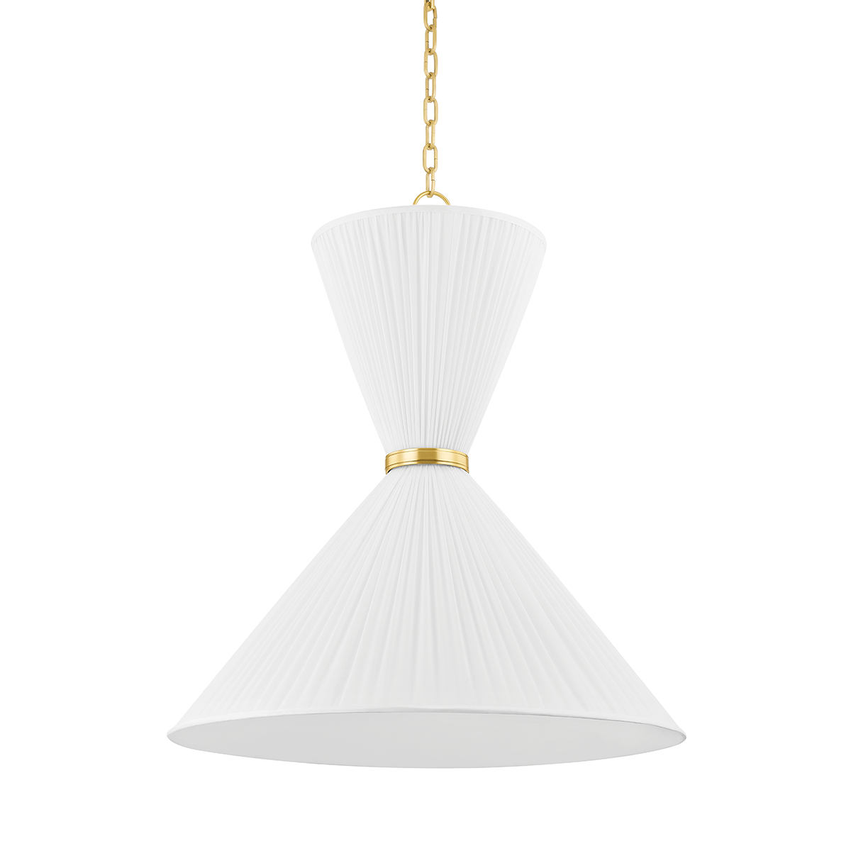 Enid Large Pendant - Aged Brass by Hudson Valley Lighting