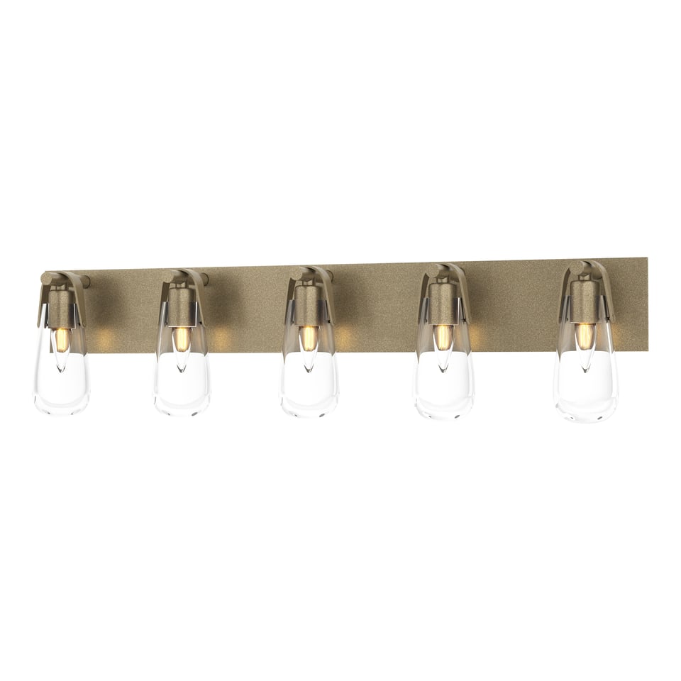Eos 5-Light Bath Sconce - Soft Gold by Hubbardton Forge