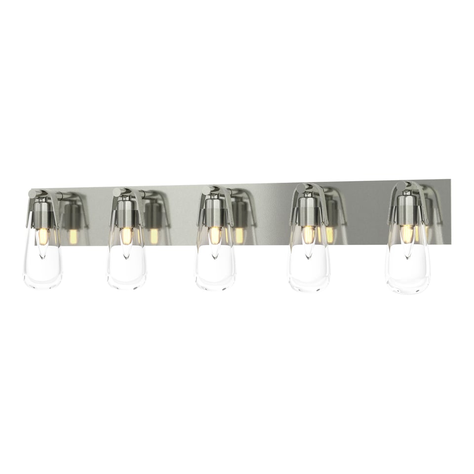 Eos 5-Light Bath Sconce - Sterling by Hubbardton Forge