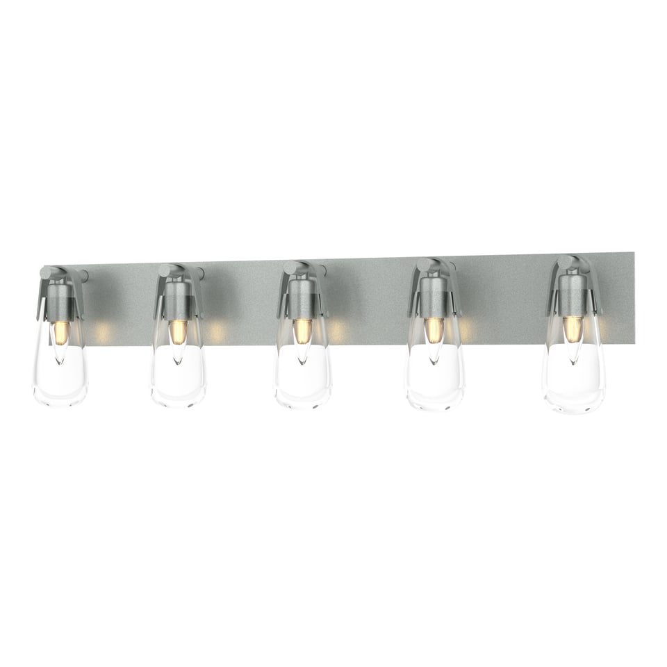 Eos 5-Light Bath Sconce - Vintage Platinum by Hubbardton Forge