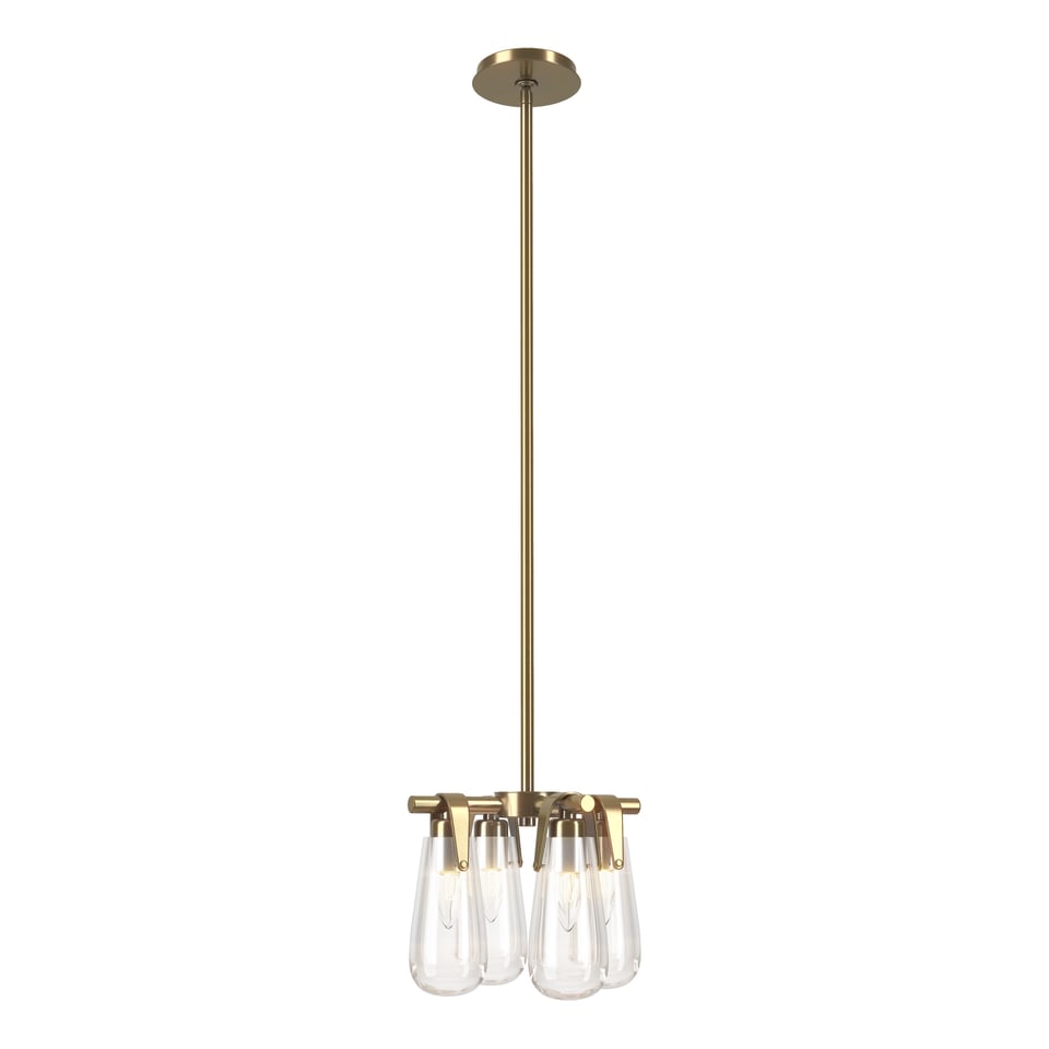 Eos Semi-Flush Pendant - Modern Brass by Hubbardton Forge