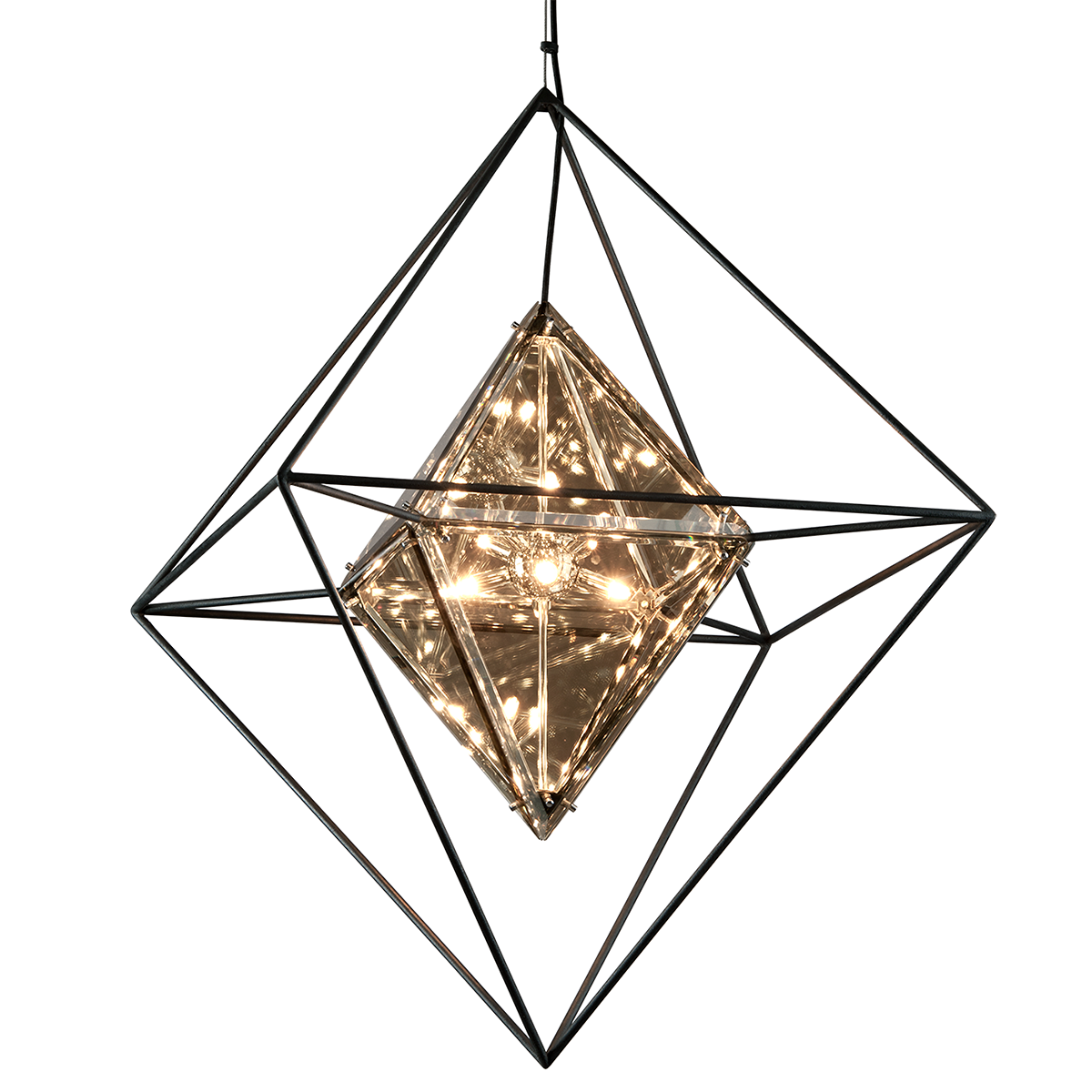 Epic Chandelier - 8-Light - Forged Iron - Troy Lighting F5327-TRN