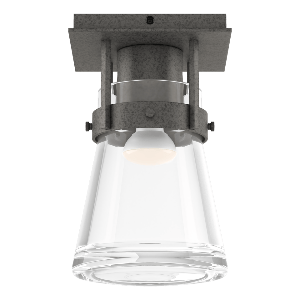 Erlenmeyer 1-Light Semi-Flush - Natural Iron by Hubbardton Forge