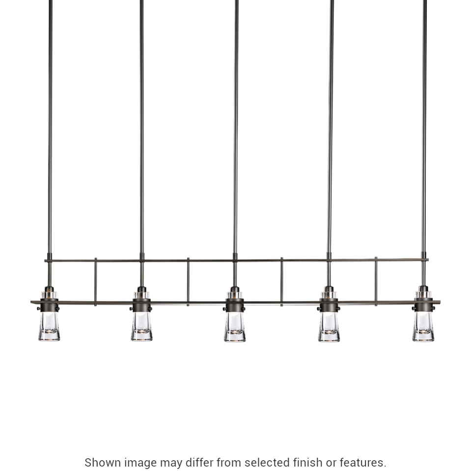 Erlenmeyer 5-Light Pendant - White by Hubbardton Forge