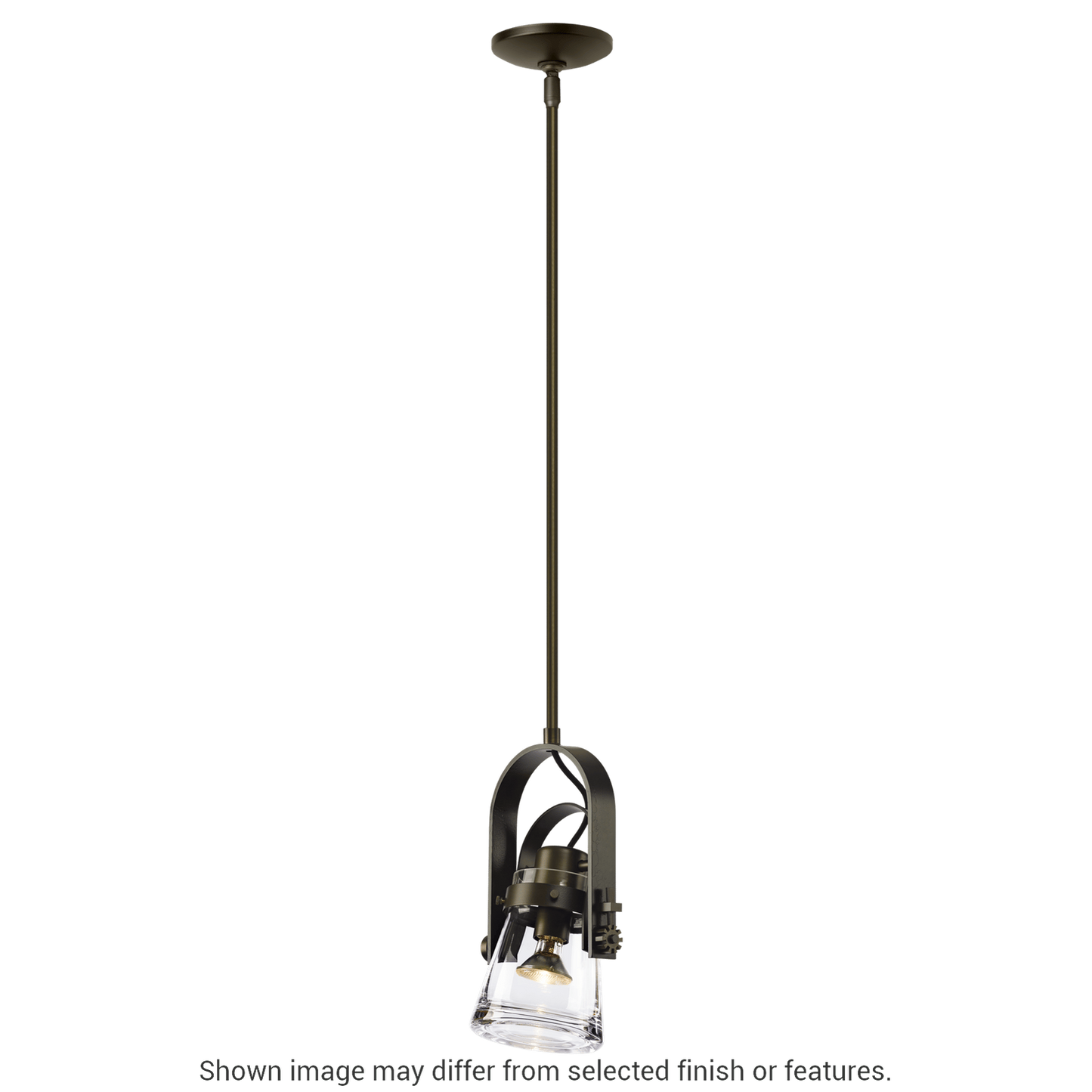 Erlenmeyer Large Mini Pendant - White by Hubbardton Forge