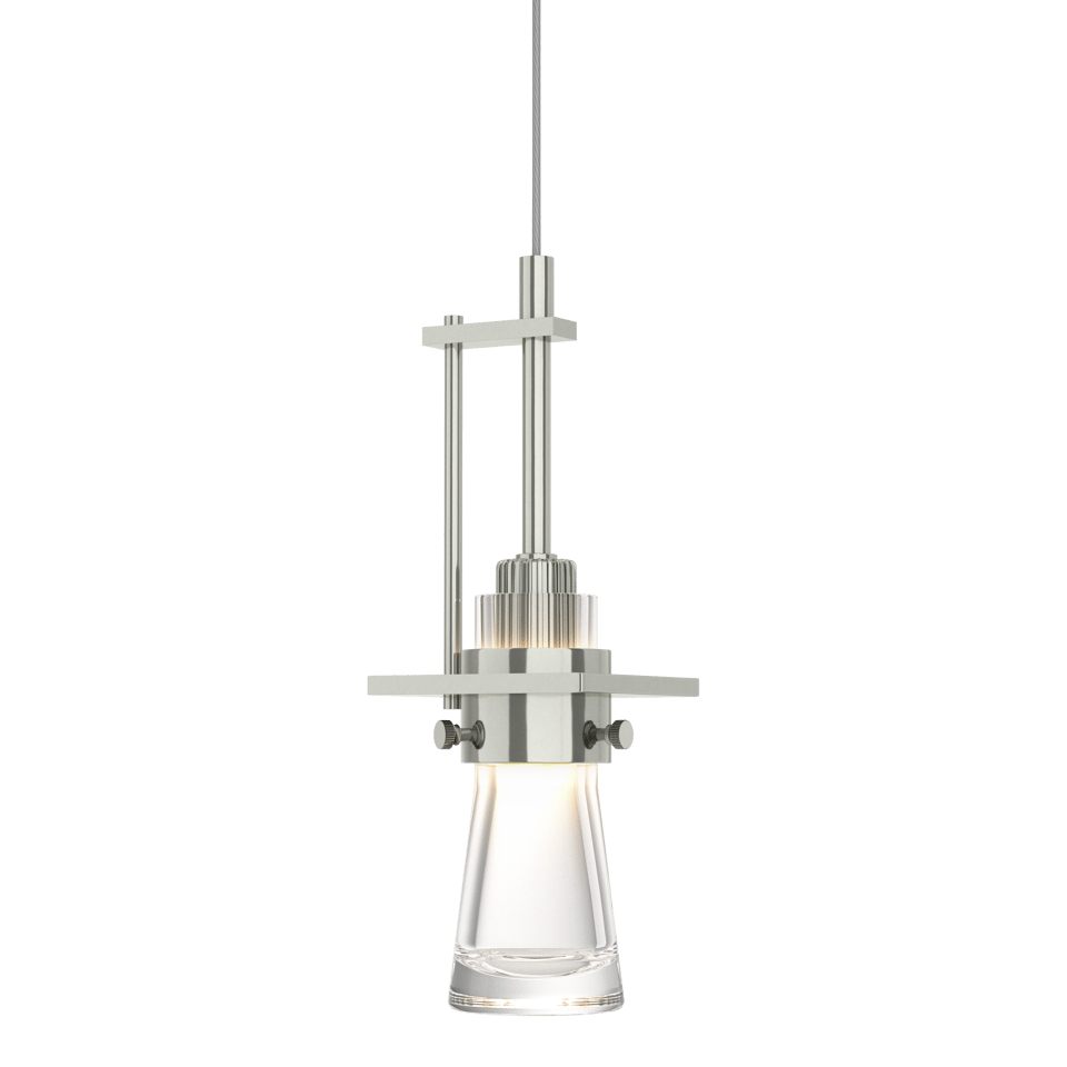Erlenmeyer Low Voltage Mini Pendant - Sterling by Hubbardton Forge