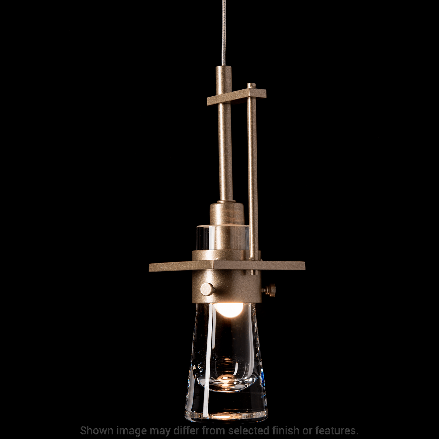 Erlenmeyer Low Voltage Mini Pendant - White by Hubbardton Forge