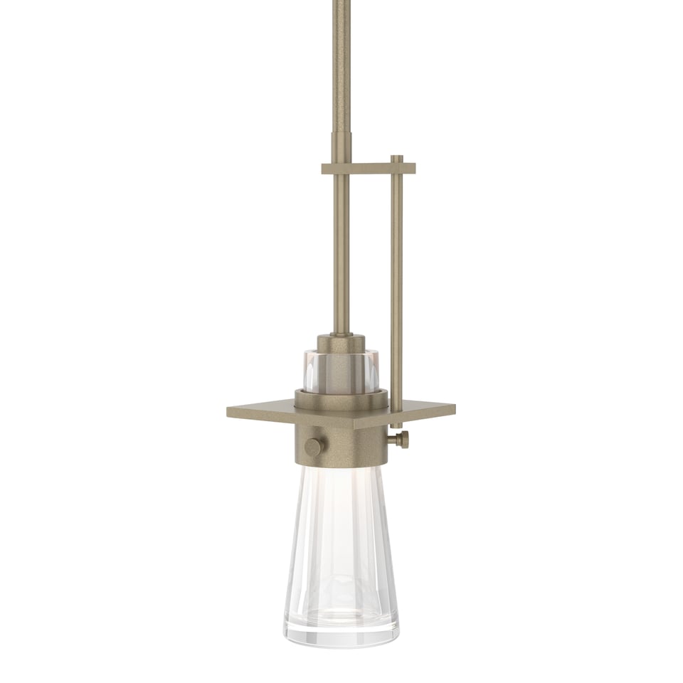 Erlenmeyer Mini Pendant - Soft Gold by Hubbardton Forge
