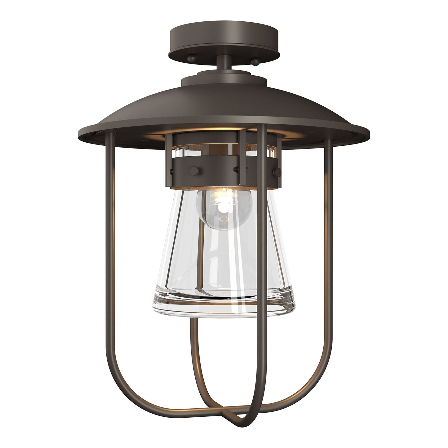 Erlenmeyer Outdoor Semi-Flush by Hubbardton Forge