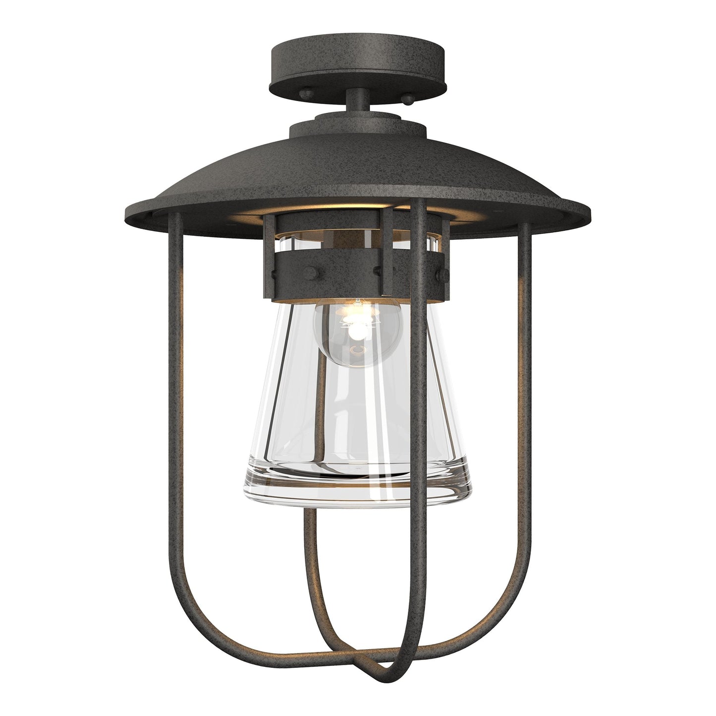 Erlenmeyer Outdoor Semi-Flush by Hubbardton Forge