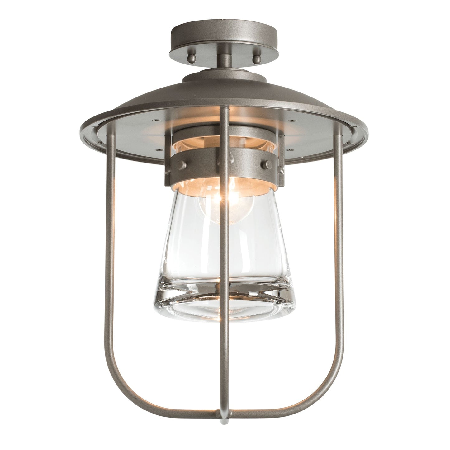 Erlenmeyer Outdoor Semi-Flush by Hubbardton Forge