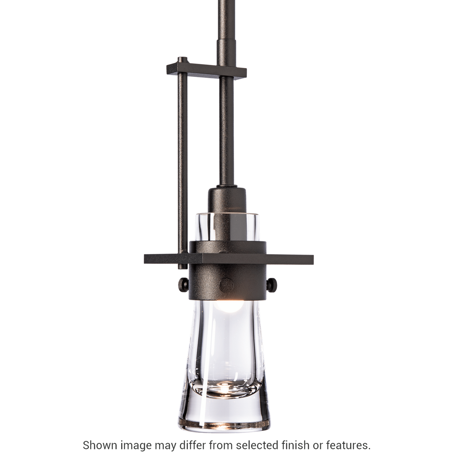 Erlenmeyer Small Mini Pendant - White by Hubbardton Forge