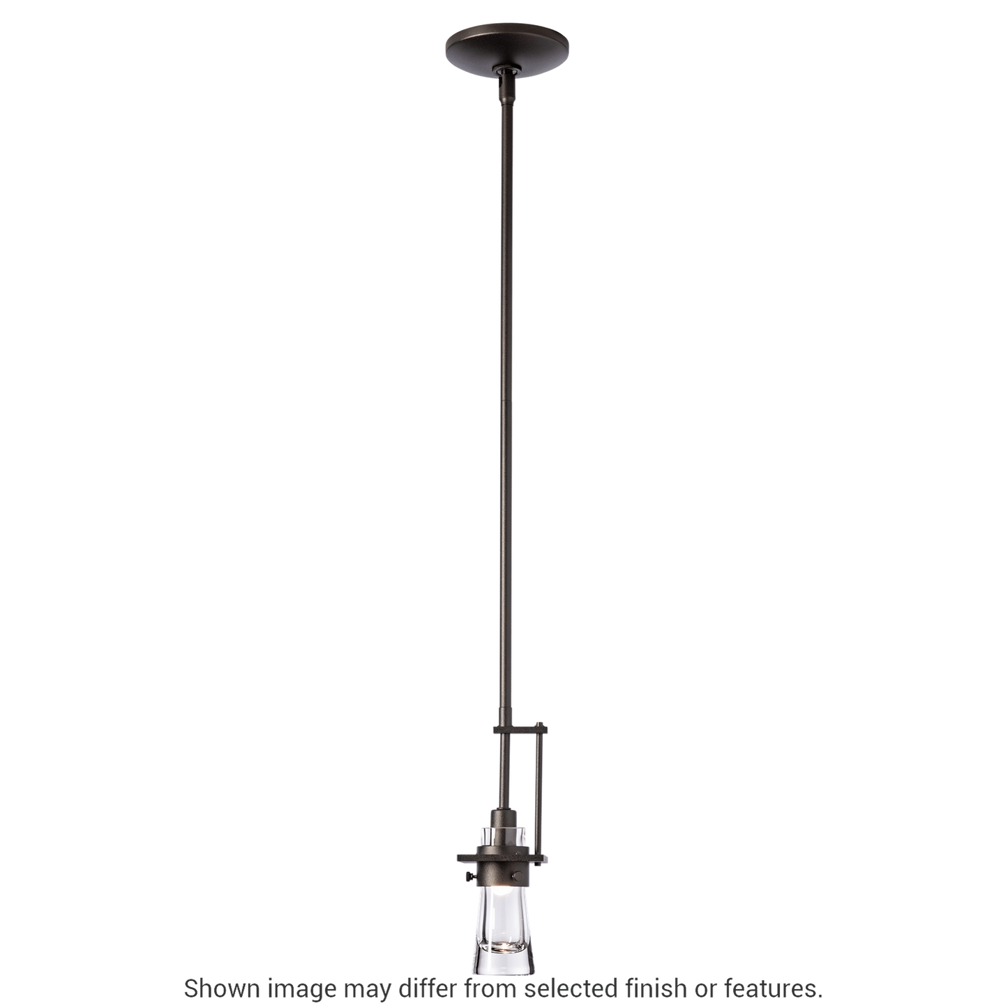 Erlenmeyer Small Mini Pendant - White by Hubbardton Forge