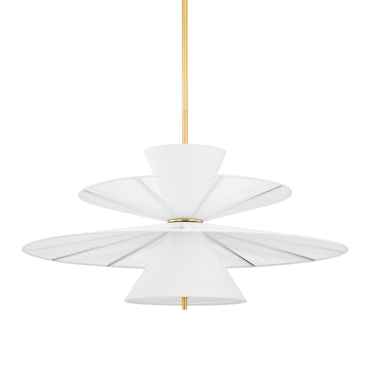 Esperance Chandelier - Aged Brass by Hudson Valley Lighting