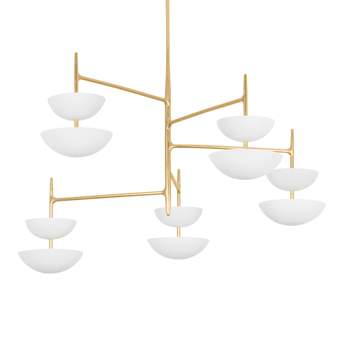 Evander Chandelier - 10-Light by Corbett Lighting