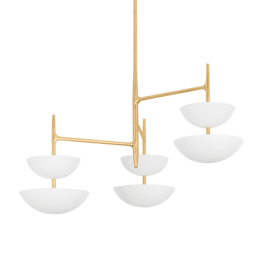 Evander Chandelier - 6-Light by Corbett Lighting