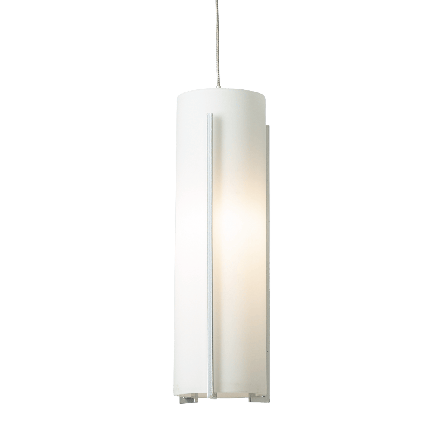 Exos Glass Low Voltage Mini Pendant - White - Opal Glass by Hubbardton Forge