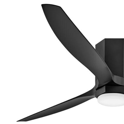 Facet 60" LED Dual Mount Smart Fan - Matte Black by Hinkley Lighting