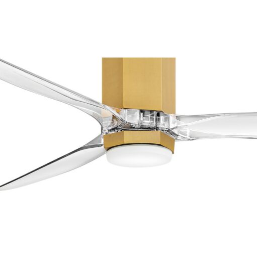 Facet 60" LED Smart Fan - Heritage Brass by Hinkley Lighting