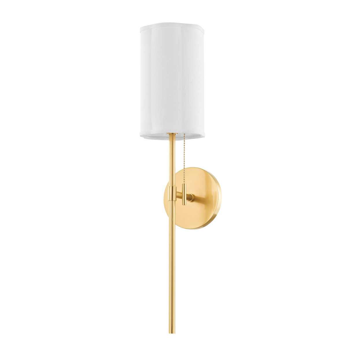 Fawn Wall Sconce - 1-Light - Aged Brass - Mitzi H673101-AGB