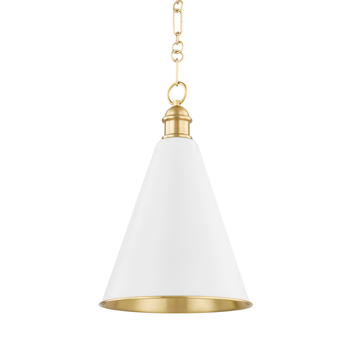 Fenimore Pendant - 1-Light - Aged Brass/Soft White - Mitzi H761701A-AGB/SWH