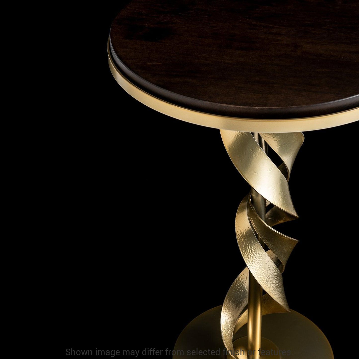 Folio Wood Top Accent Table - White - Maple Natural Wood Top Accent by Hubbardton Forge