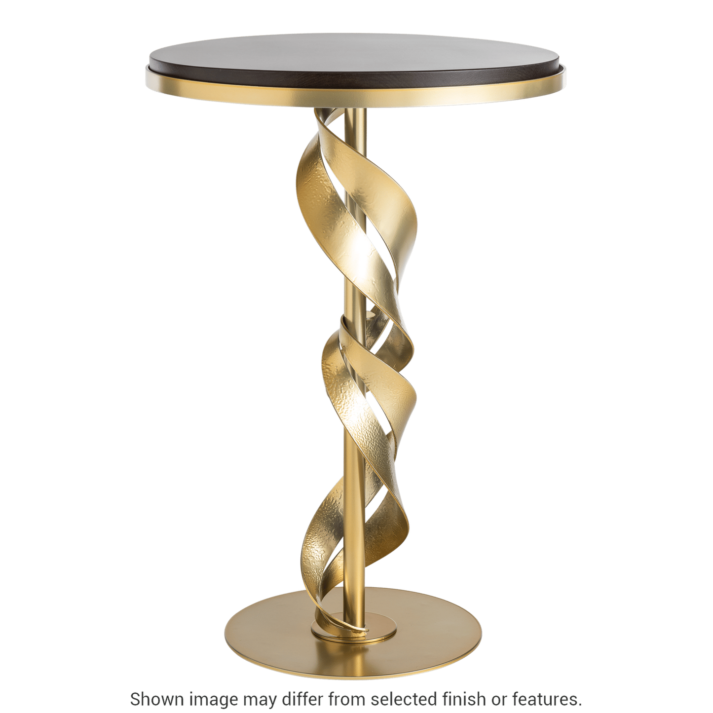 Folio Wood Top Accent Table - White - Maple Natural Wood Top Accent by Hubbardton Forge