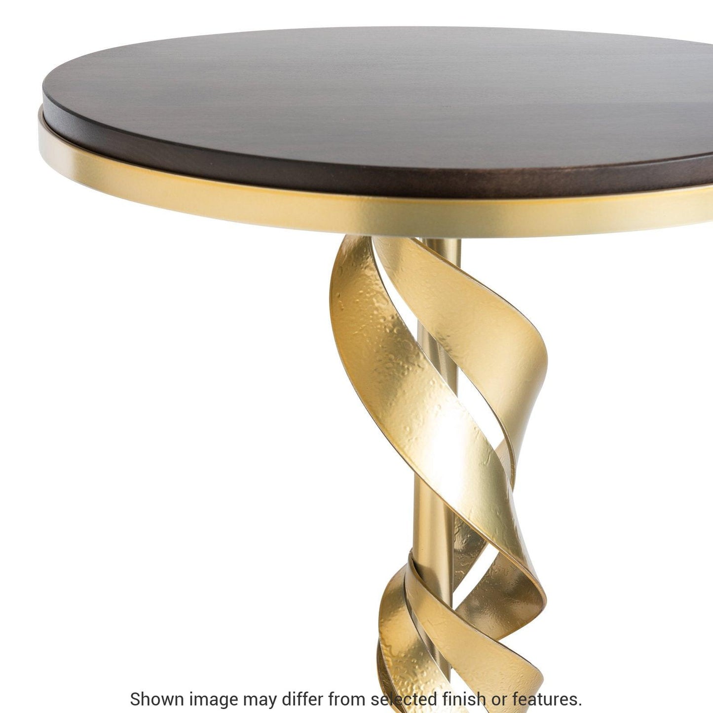 Folio Wood Top Accent Table - White - Maple Natural Wood Top Accent by Hubbardton Forge