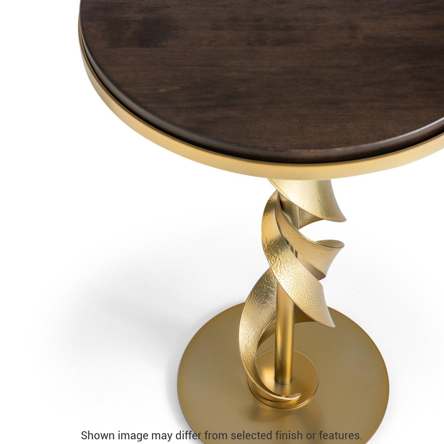 Folio Wood Top Accent Table - White - Maple Natural Wood Top Accent by Hubbardton Forge