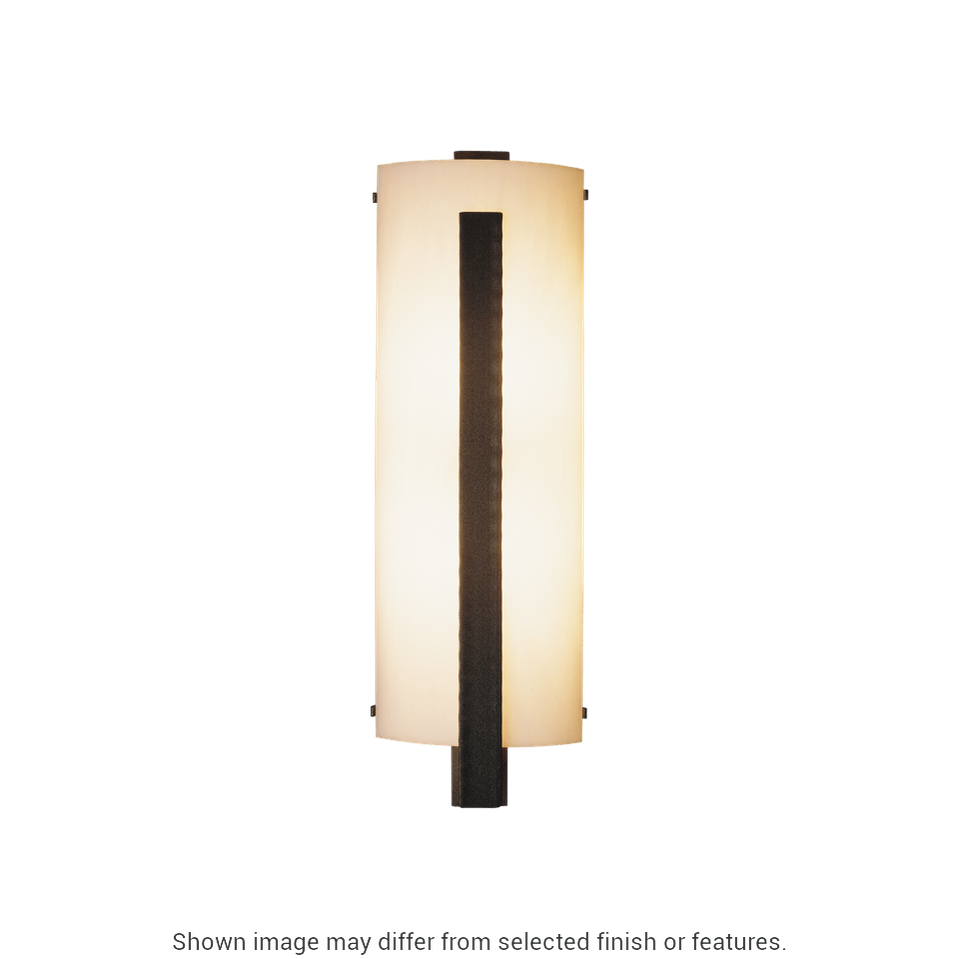 Forged Vertical Bar Large Sconce - White by Hubbardton Forge