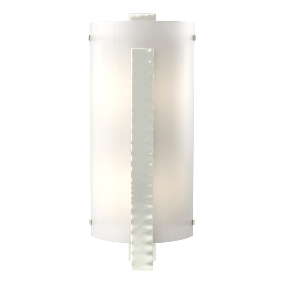 Forged Vertical Bar Sconce - Sterling by Hubbardton Forge