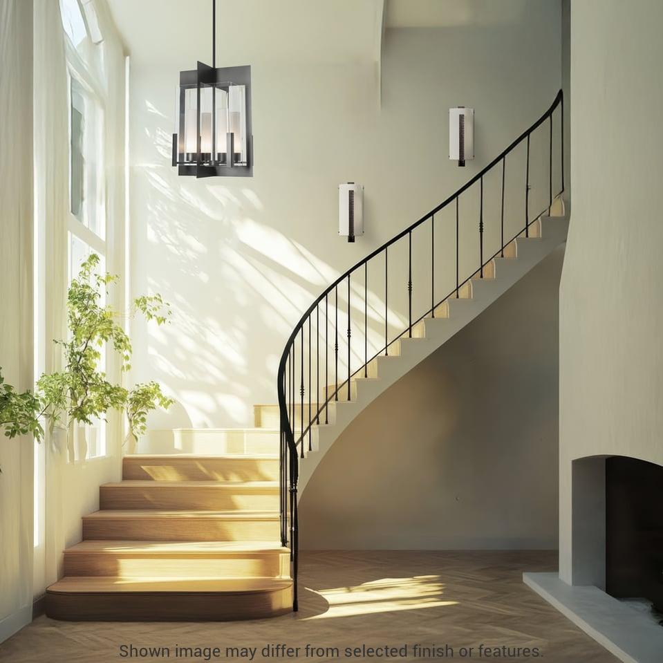 Forged Vertical Bar Sconce - White by Hubbardton Forge