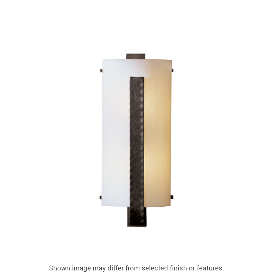 Forged Vertical Bar Sconce - White by Hubbardton Forge