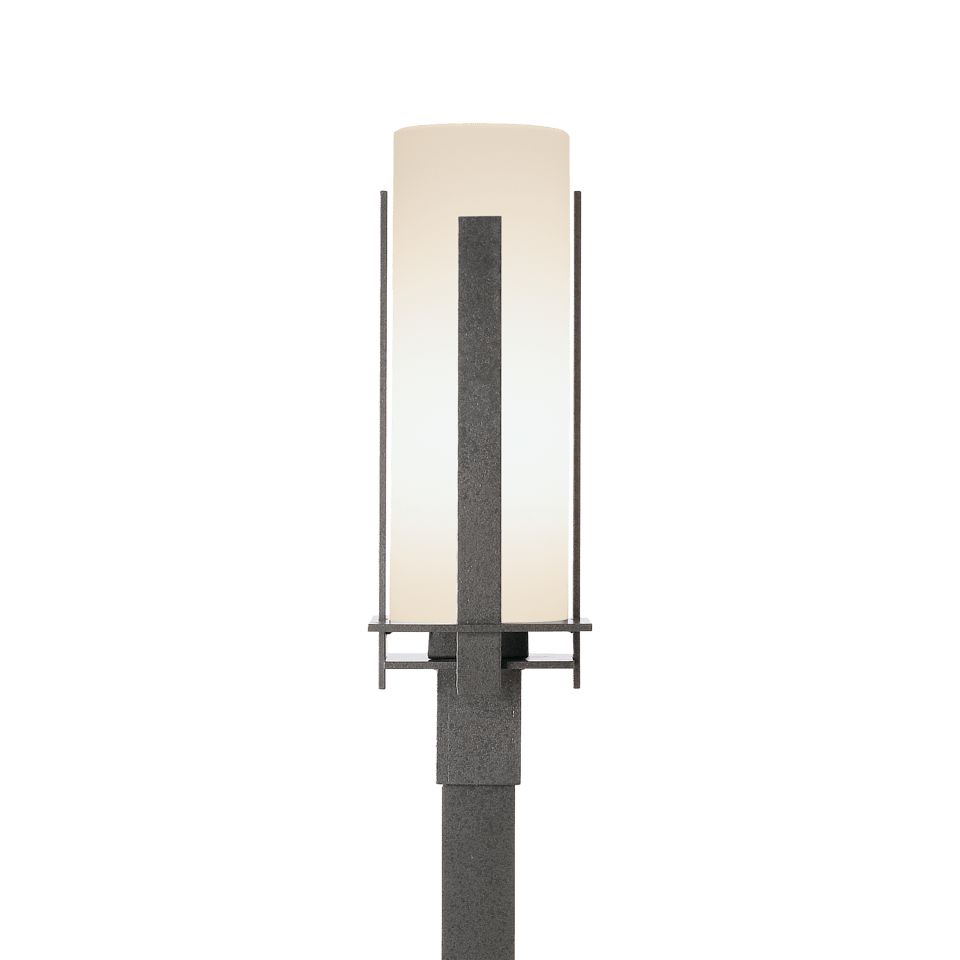Forged Vertical Bars Outdoor Post Light - Natural Iron by Hubbardton Forge