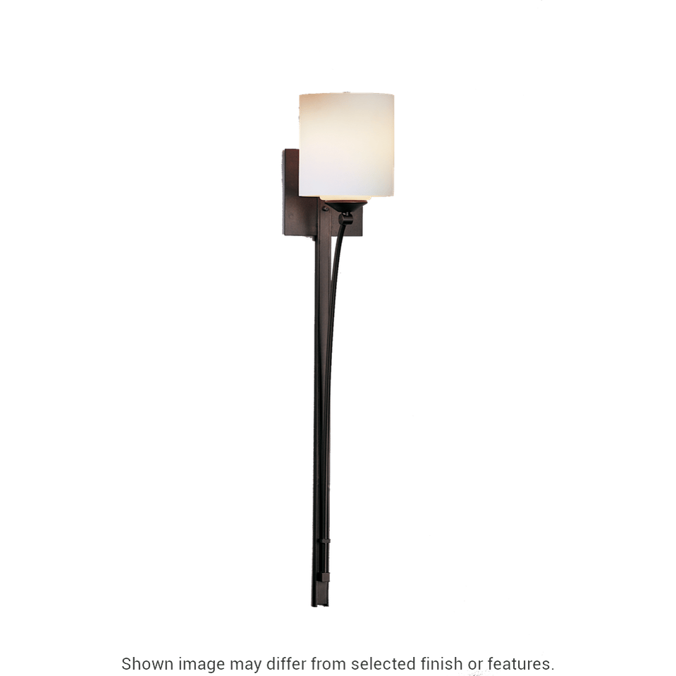 Formae Contemporary 1-Light Sconce - White by Hubbardton Forge