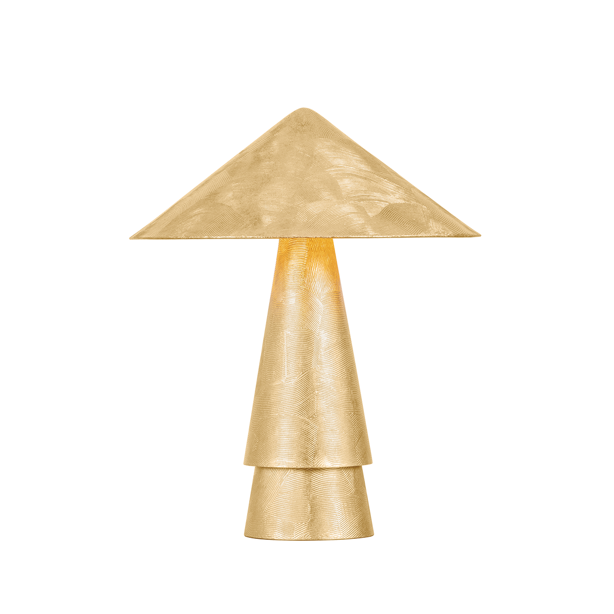 Foxton Table Lamp - Vintage Gold Leaf by Hudson Valley Lighting