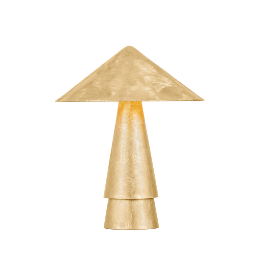 Foxton Table Lamp - Vintage Gold Leaf by Hudson Valley Lighting