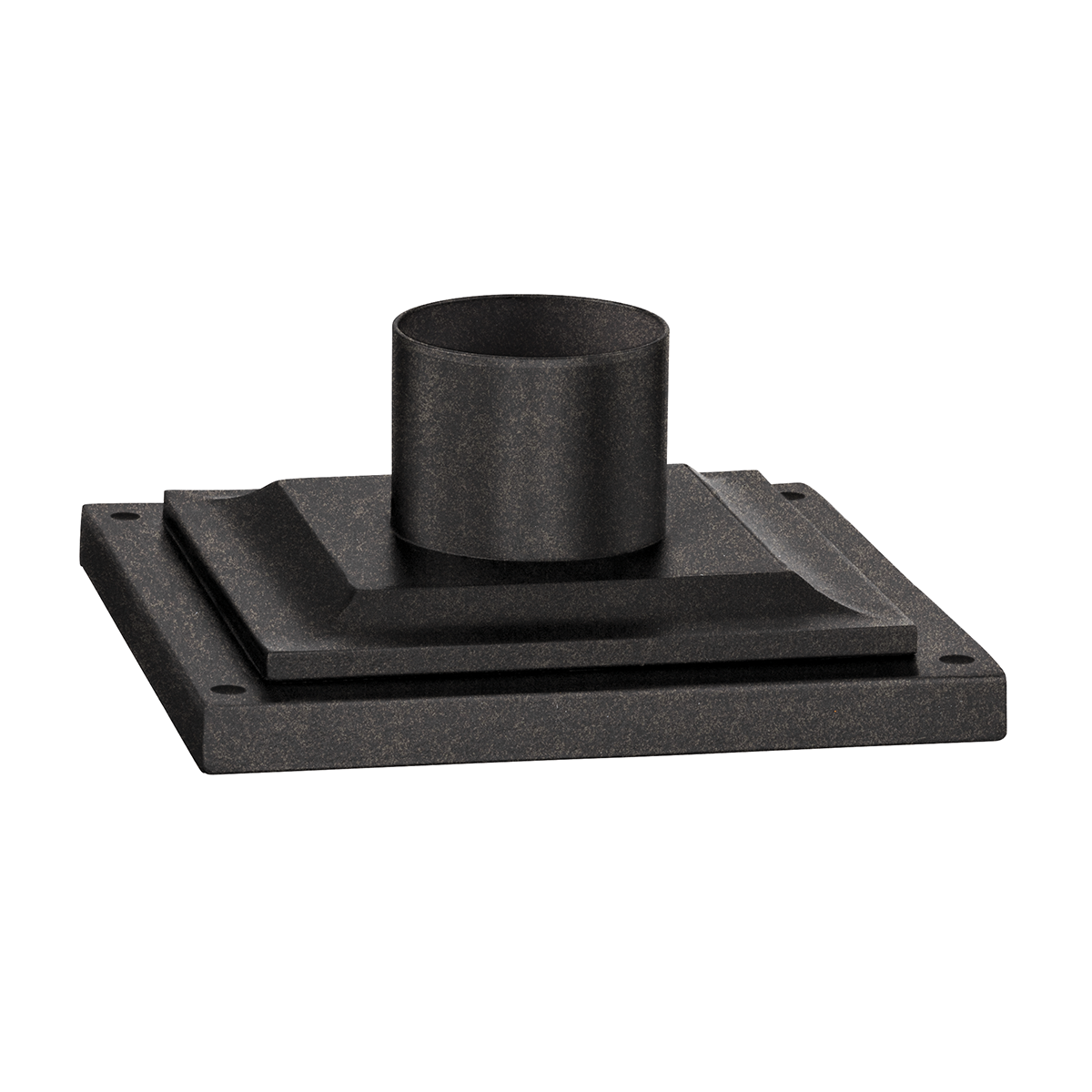 French Iron Square Pier Mount - 0-Light - French Iron - Troy Lighting PMB4941-FRN