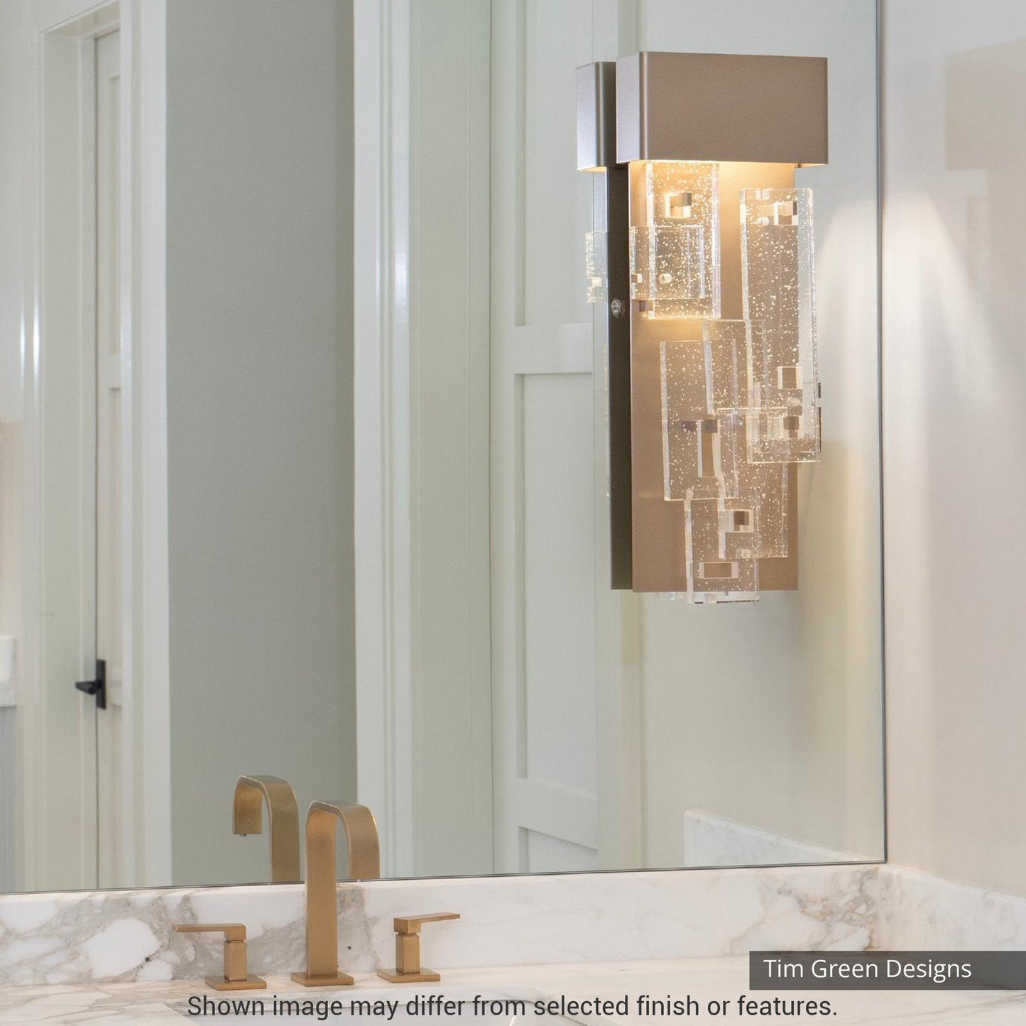 Fusion Large LED Sconce - White by Hubbardton Forge