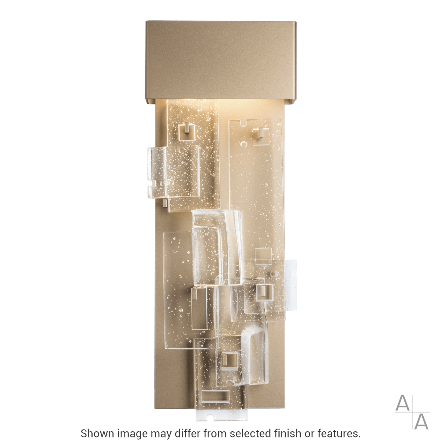 Fusion Large LED Sconce - White by Hubbardton Forge