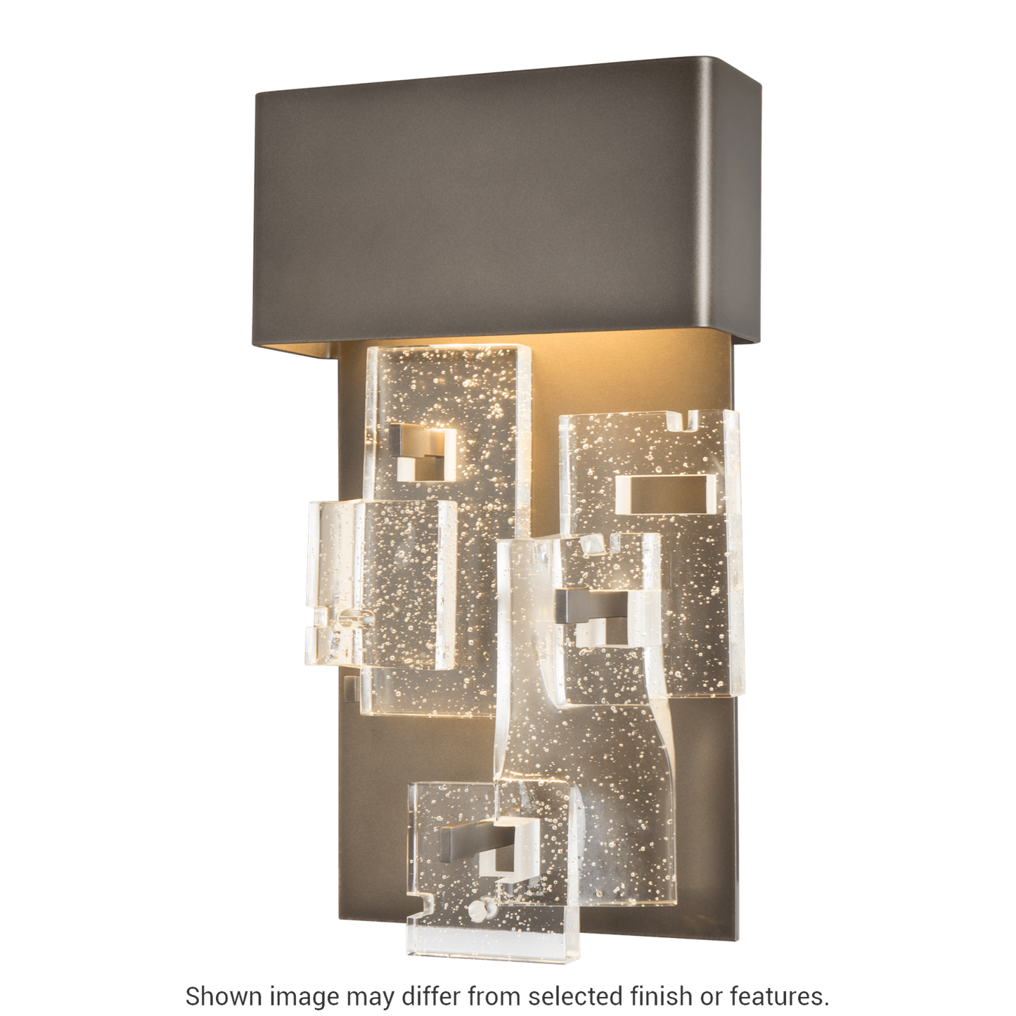 Fusion Small LED Sconce - White by Hubbardton Forge