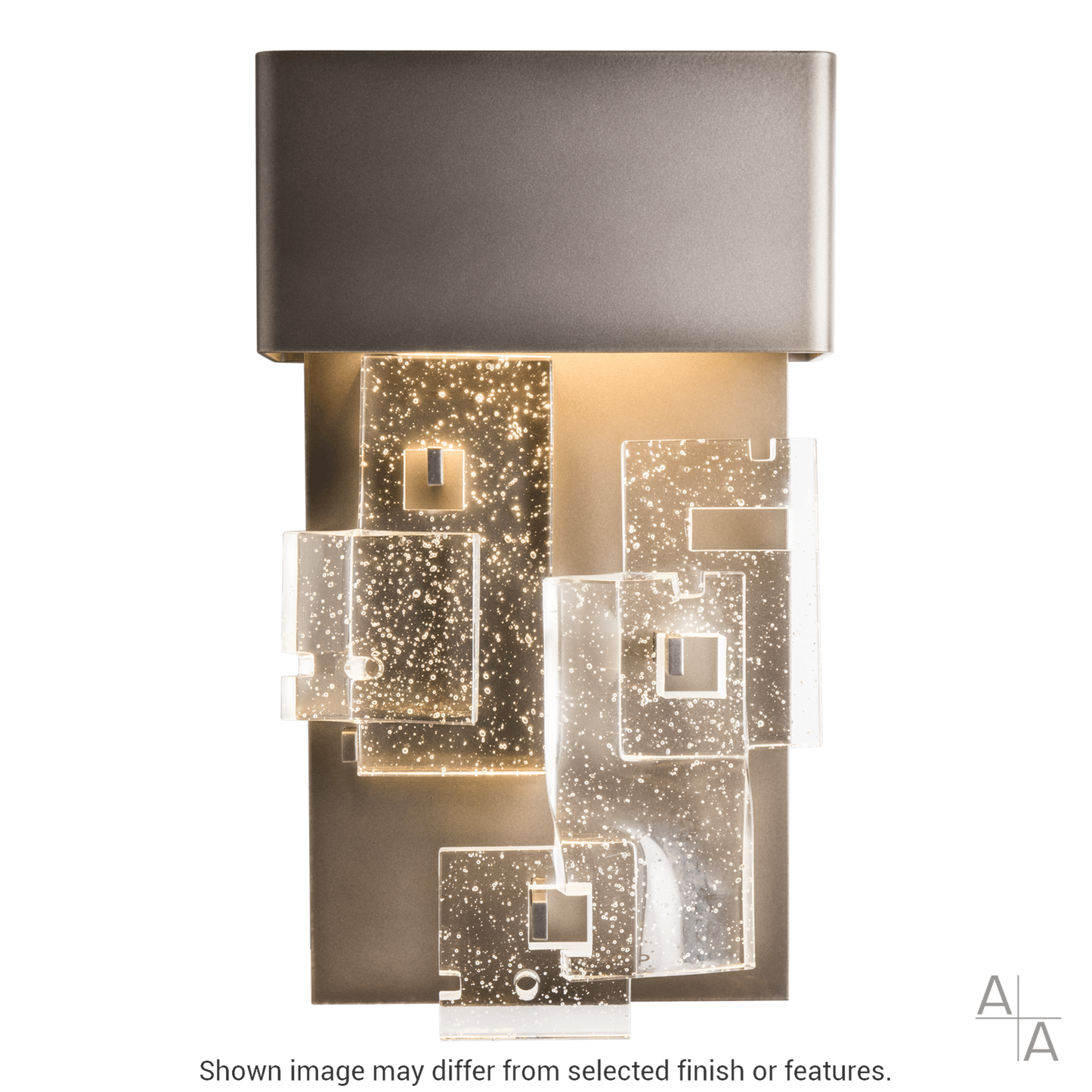 Fusion Small LED Sconce - White by Hubbardton Forge