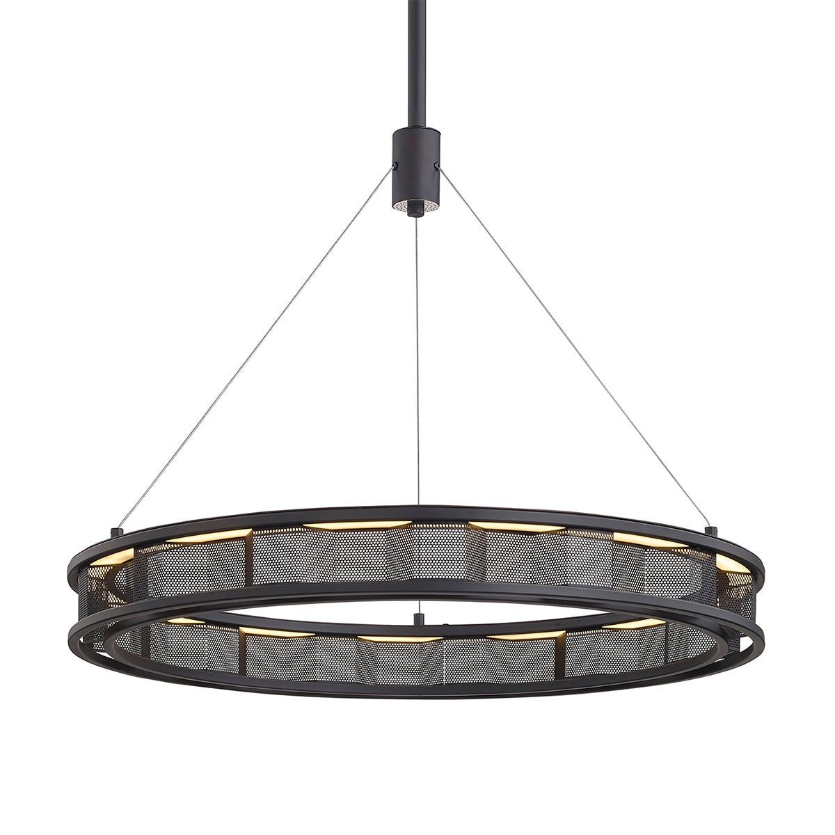 Fuze Pendant - 1-Light - Soft Off Black - Troy Lighting F6863-SFB